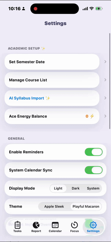 Course Organizer
